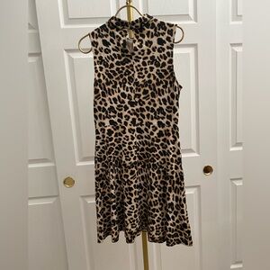 New York & Company Animal Print Dress
